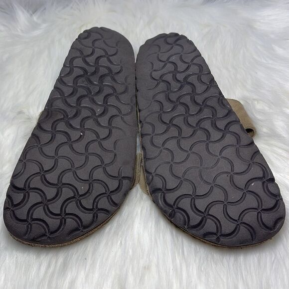 Birkenstock Arizona Tan Suede Sandals Sz 38/US 7 - Picture 6 of 8